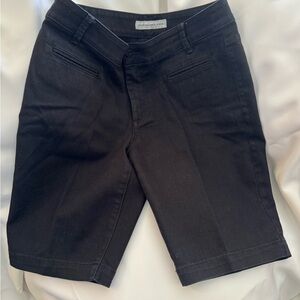 Chicos Black Denim Shorts